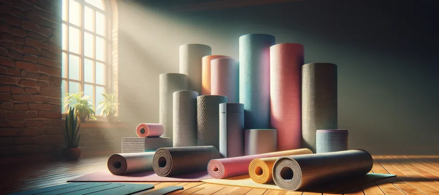 Yogamatten kaufen: Vergleich von Materialien fuer perfekte Griffigkeit und Komfort