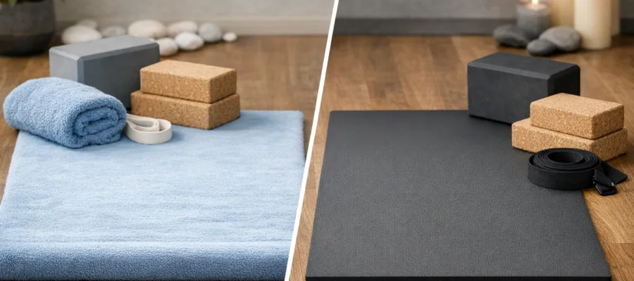 Weiche vs. feste Yogamatten kaufen: Welche ist ideal fuer Anfaenger?