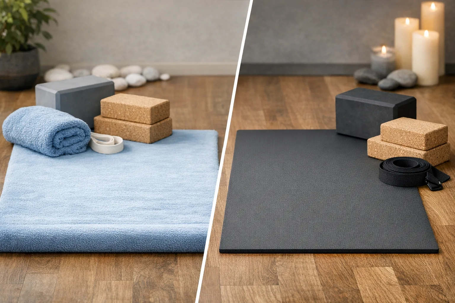 Weiche vs. feste Yogamatten kaufen: Welche ist ideal fuer Anfaenger?