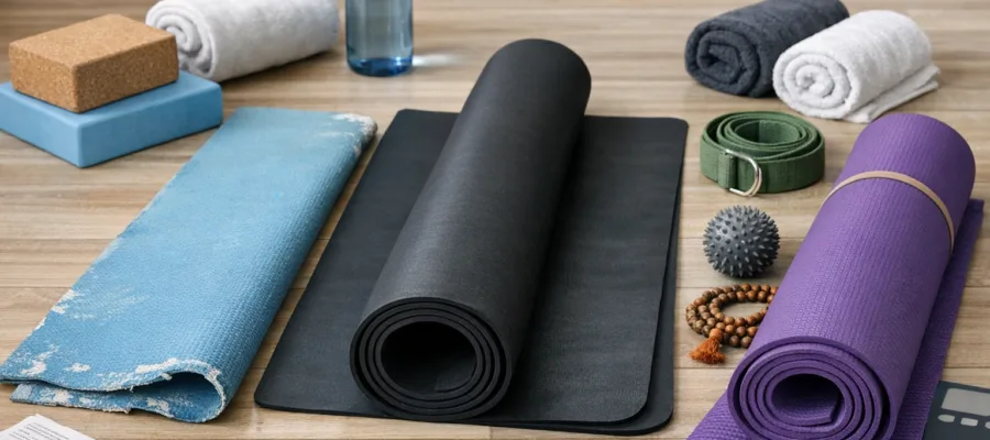 Yogamatten kaufen: Fehler vermeiden bei der Erstausstattung fuer Anfaenger