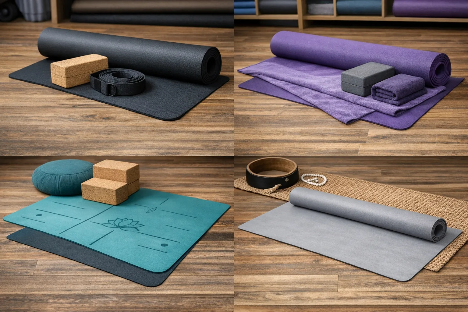 Yogamatten fuer verschiedene Yoga-Stile – Anwendungsempfehlungen fuer optimale Performance