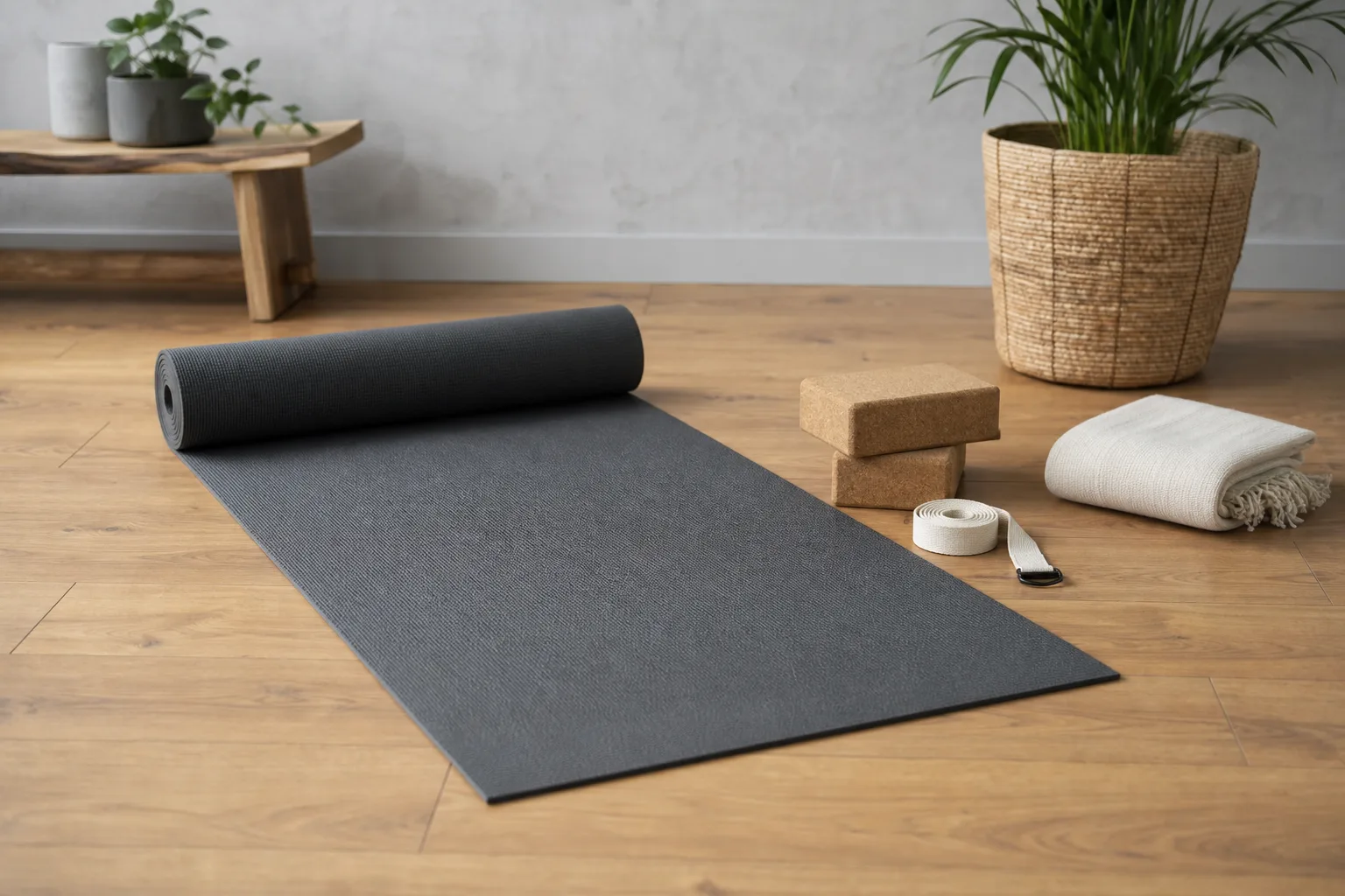 Anfaenger Tutorial: Yogamatten richtig nutzen und grundlegende Uebungen effektiv ausfuehren