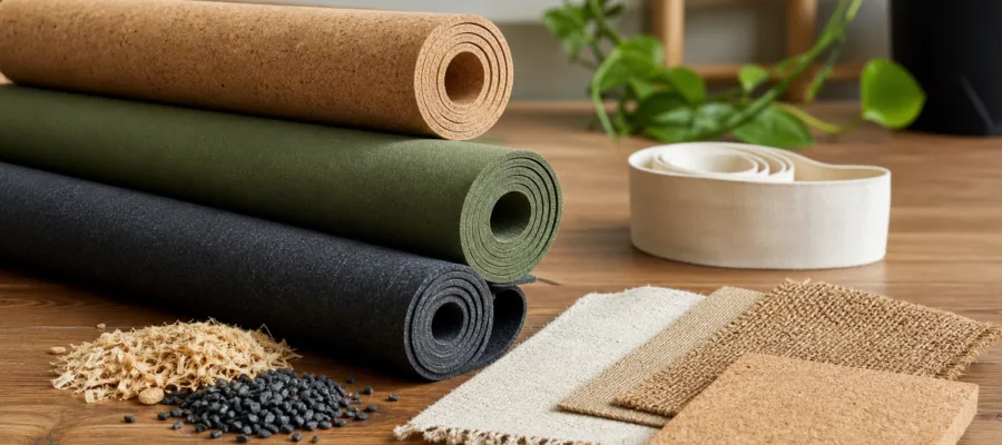 Beste Materialien fuer selbstgemachte Yogamatten: Umweltfreundlich und langlebig