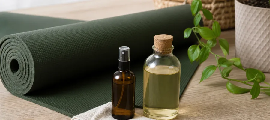 Umweltfreundliche Pflegeprodukte fuer Yogamatten – Schonend und nachhaltig reinigen