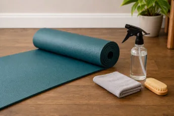 Yogamatten reinigen & pflegen – Ultimativer Leitfaden