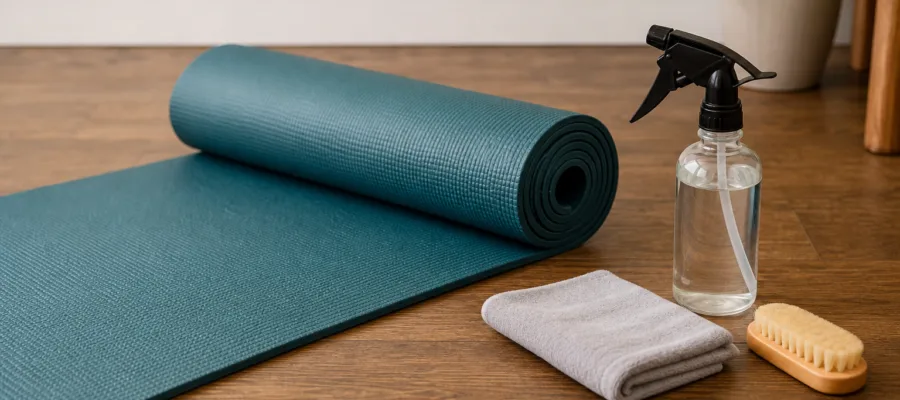 Yogamatten richtig reinigen und pflegen – Ultimativer Leitfaden fuer lange Haltbarkeit