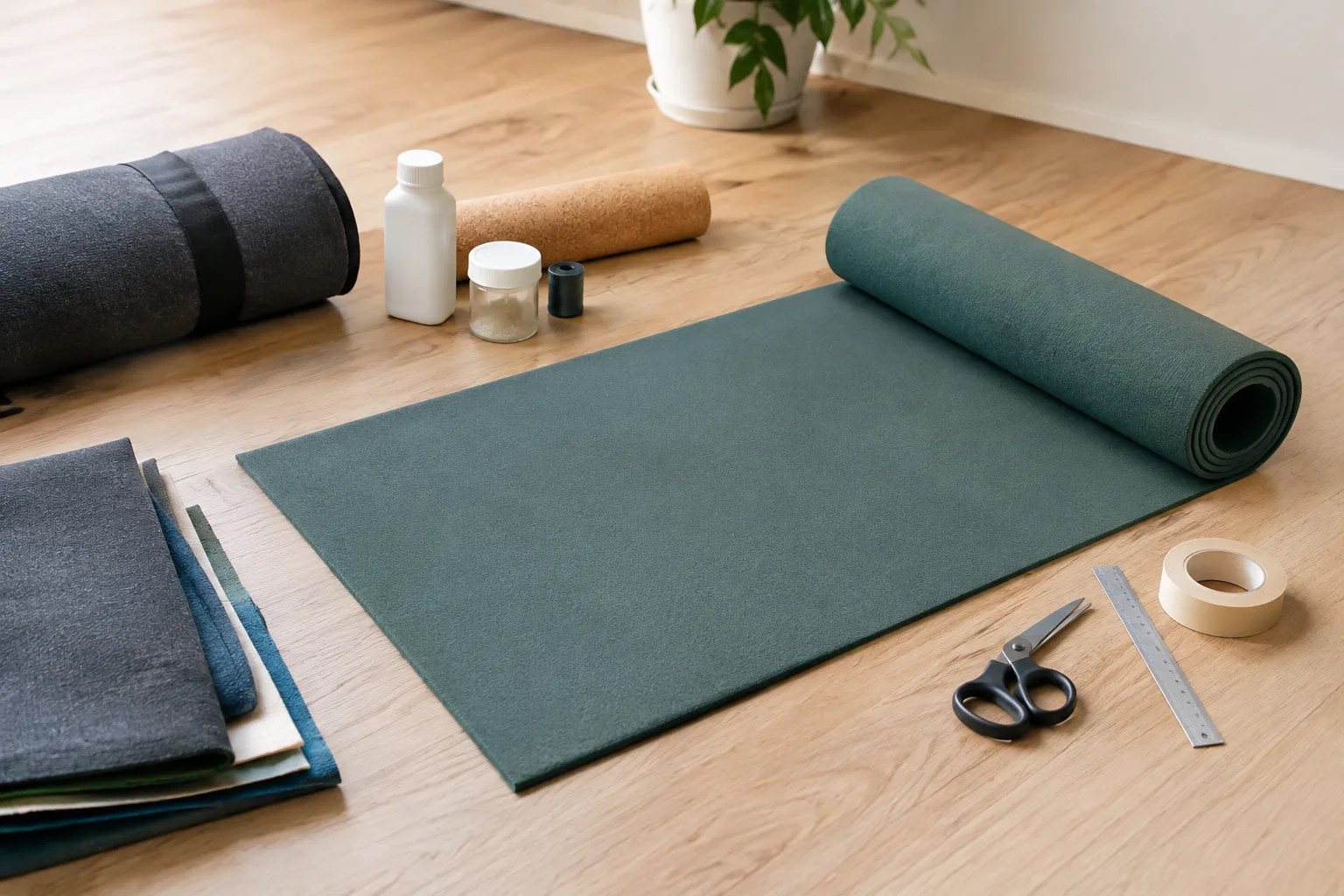 Guenstige DIY Yogamatten selber bauen: Materialkauf, Budgettipps und Bauanleitungen